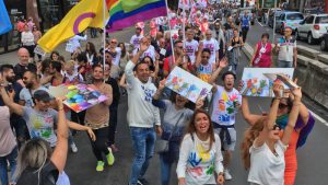 رژه‌ی افتخار ایران در راهپیمایی افتخار آمستردام